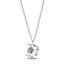 PANDORA Timeless Mond & drehender Lebensbaum Anhänger Halskette aus Sterling Silber mit Zirkonia Steinen, Größe 50cm, 392992C01-50