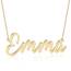 Joelle Jewelry Design Personalisiert Silber Namenskette Handschrift kette mit Namen Gold/Rosegold Vergoldet Schmuck Geburtstagsgeschenk Für Frauen Mädchen Mama Freundin Schwester Oma