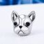 925 Sterling Silber Französische Bulldogge Hund Charms für Pandora Armband