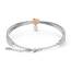 Swarovski Lifelong Heart Armreif, Herz, Weiß, Metallmix