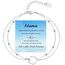 Jbniuay Fußkettchen für Damen 925 Sterling Silber - Infinity Herz Fußkette - Damen Fußkettchen - Fußkette Verstellbare 23+5cm - Geschenke für Frauen/Mädchen/mama/mutter (mama geschenk)