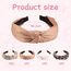 Kotkiddy 4 Stück Haarreifen Damen, Haarreif, Boho Womens Stirnbänder Mode, Headband knoten Warp,Knoten stirnband trendy, Haarbandhaarzubehör