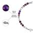 SIUMAL Boho Armband Damen, Natürliches Steine Armbänder für Frauen Party Weihnachten Geburtstag Jubiläum Abschluss Valentinstag Muttertag