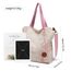 JANSBEN Damen Canvas Handtasche Schultertasche Casual Multifunktionale Umhängetaschen Groß für Arbeit Schule Shopper Lässige täglich (Leopard)