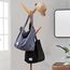 KALIDI cord Tasche Damen Umhängetasche mit Reißverschluss,Groß Shopper Tasche Tote Bag Handtasche Schultertaschen für Arbeit Büro Reisen Einkaufen Schule und Alltag