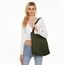 KALIDI Cord Tasche Damen Umhängetasche mit Reißverschluss Wasserdicht Tote Bag mit Taschenfach Groß Shopper Tasche Handtasche Schultertaschen für Arbeit Büro Reisen Einkaufen Schule