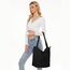 KALIDI Cord Tasche Damen Umhängetasche mit Reißverschluss Wasserdicht Tote Bag mit Taschenfach Groß Shopper Tasche Handtasche Schultertaschen für Arbeit Büro Reisen Einkaufen Schule