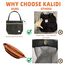 KALIDI cord Tasche Damen Umhängetasche mit Reißverschluss,Groß Shopper Tasche Tote Bag Handtasche Schultertaschen für Arbeit Büro Reisen Einkaufen Schule und Alltag
