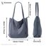 KALIDI Cord Tasche Damen Umhängetasche mit Reißverschluss Wasserdicht Tote Bag mit Taschenfach Groß Shopper Tasche Handtasche Schultertaschen für Arbeit Büro Reisen Einkaufen Schule