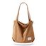 KALIDI cord Tasche Damen Umhängetasche mit Reißverschluss,Groß Shopper Tasche Tote Bag Handtasche Schultertaschen für Arbeit Büro Reisen Einkaufen Schule und Alltag