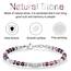 SIUMAL Boho Armband Damen, Natürliches Steine Armbänder für Frauen Party Weihnachten Geburtstag Jubiläum Abschluss Valentinstag Muttertag