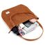 KALIDI cord Tasche Damen Umhängetasche mit Reißverschluss,Groß Shopper Tasche Tote Bag Handtasche Schultertaschen für Arbeit Büro Reisen Einkaufen Schule und Alltag