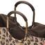 reisenthel loopshopper L frame leo macchiato – Stabile Tasche mit praktischen Fächern aus recycelten PET-Flaschen – Charmantes und wasserabweisendes Design gold