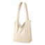 benpen Cord Uni Tasche Shopper Damen,Beige Schule Handtasche Groß Schultasche Umhängetasche Tote Bag Unitasche Arbeitstasche mit Reißverschluss Fächern,Geschenk für Sie Damen