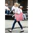 KALIDI Cord Tasche Damen Umhängetasche mit Reißverschluss Wasserdicht Tote Bag mit Taschenfach Groß Shopper Tasche Handtasche Schultertaschen für Arbeit Büro Reisen Einkaufen Schule (PInk)