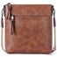 Roulens Mittel Damen Umhängetaschen, Leicht Damen Schultertasche aus Veganes Leder, Crossbody Bags für Frauen mit Verstellbar Abnehmbar Breiter Gurt