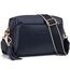 Roulens Damen Handy Umhängetasche,Veganem Leder Crossbody Schultertasche,Breiter Riemen Abendtasche mit drei Reißverschlussfächern Handtaschemit mit Kartenschlitz Verstellbar Abnehmbar Schultergurt