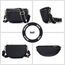 Roulens Kleine Damen Umhängetaschen,Elegant Bauchtasche Damen,Umhängetasche aus Veganes Leder,Crossbody Bag Damen,RFID Blockierung Kartenschlitz Brusttasche mit Verstellbar Abnehmbar Breiter Gurt