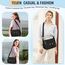 TEUEN Crossbody Bag Damen Große Kapazität Wasserdicht Nylon Umhängetasche Damen Mittelgroß, Casual Handtasche & Leichte Schultertasche Gross Messenger Bag mit Vielen Fächern
