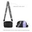 TANTOMI Umhängetasche Damen Klein, Crossbody Bag Damen Handytasche zum Umhängen, Moderne Handtasche Damen Klein mit Breitem Schultergurt, Damen Tasche Tägliches Arbeiten, Einkaufen,Reisen