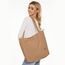 KALIDI Cord Tasche Damen Umhängetasche mit Reißverschluss Wasserdicht Tote Bag mit Taschenfach Groß Shopper Tasche Handtasche Schultertaschen für Arbeit Büro Reisen Einkaufen Schule