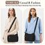 VOBUKE Umhängetasche Damen Mittelgroß Wasserdicht Nylon Crossbody Bag mit Vielen Fächern Leichte Schultertasche Verstellbarer Breitem Freizeit Kleine Messenger Bag für Einkaufen, Reisen