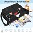 TEUEN Crossbody Bag Damen Große Kapazität Wasserdicht Nylon Umhängetasche Damen Mittelgroß, Casual Handtasche & Leichte Schultertasche Gross Messenger Bag mit Vielen Fächern