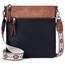 Roulens Mittel Damen Umhängetaschen, Leicht Damen Schultertasche aus Veganes Leder, Crossbody Bags für Frauen mit Verstellbar Abnehmbar Breiter Gurt