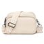 TIAASTAP Damen Umhängetasche Klein Leder Handtasche Crossbody Bag Crossbag Schultertasche Damen Tasche Moderne Taschen mit breitem Schultergurt und 3 Fächern