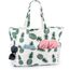 Strandtasche XXL Familie Große Badetasche Damen Beach Bag mit Reißverschluss Shopper, Leicht Faltbare Grosse Schwimmbadtasche, Urlaub Must Have Einkaufstaschen für Reisen Einkaufen Picknick Alltag