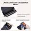 Roulens Klein Handy Umhängetasche,Damen Kleine Umhängetasche, Veganes Leder Crossbody Schultertasche Reisepass Handytasche mit Kartenschlitz Verstellbar Abnehmbar Schultergurt