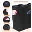KALIDI Shopper Tasche Damen Groß Handtasche Arbeitstasche Uni Tasche Tote Bag Schwarz für Arbeit, Schule, Büro