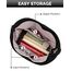 Prite Shopper Tasche Damen Groß Cord Tasche Tote Bag mit Verstellbarem Schultergurt für College Schule Arbeit Reisen Einkaufen（Schwarz 01）
