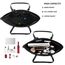 Handtasche Damen Set Schwarz Tasche Mit Geldbörse für Büro Schule Einkauf Handtasche Damen Groß Mit Quasten Damen und Pelz Kugel Plüsch Schlüsselring