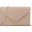 BBjinronjy Clutch Für Hochzeit Kettentasche,handtaschen damen klein,elegant Samt Umschlag Crossbody Klassisch Clutch Tasche Abendtasche Hochzeit (Beige)