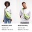 GOT BAG Crossbody Moon Bag | Halbmond Handtasche Wasserabweisend | Stylische Umhängetasche mit verstellbarem Gurt