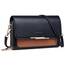 Roulens Klein Handy Umhängetasche,Damen Kleine Umhängetasche, Veganes Leder Crossbody Schultertasche Reisepass Handytasche mit Kartenschlitz Verstellbar Abnehmbar Schultergurt