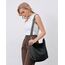 Prite Shopper Tasche Damen Groß Cord Tasche Tote Bag mit Verstellbarem Schultergurt für College Schule Arbeit Reisen Einkaufen（Schwarz 01）