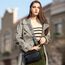TANTOMI Umhängetasche Damen, Klein Crossbody Bag Damen Handytasche zum Umhängen, Moderne Handtasche Taschen mit Breitem Schultergurt, Tasche Damen Tägliches Arbeiten, Einkaufen, Reisen