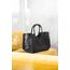 reisenthel loopshopper L frame glossy dots black – Stabile Tasche mit praktischen Fächern aus recycelten PET-Flaschen – Charmantes und wasserabweisendes Design