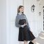 Miss Lulu Umhängetasche Damen Klein, Handytasche zum Umhängen aus PU Leder, Crossbody Bag mit Verstellbarem Gurt, Umhängetaschen Schultertaschen mit 4 Fächern