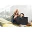 reisenthel loopshopper L frame glossy dots black – Stabile Tasche mit praktischen Fächern aus recycelten PET-Flaschen – Charmantes und wasserabweisendes Design