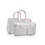 reisenthel loopshopper M sky rose – Stabile Tasche mit praktischer Fächeraufteilung und großer Innentasche aus recycelten PET-Flaschen – wasserabweisendes Design