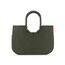 reisenthel loopshopper L cord dark matcha – Stabile Tasche mit praktischen Fächern aus recycelten PET-Flaschen – Charmantes und wasserabweisendes Design