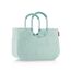 reisenthel loopshopper L frame cord mint – Stabile Tasche mit praktischen Fächern aus recycelten PET-Flaschen – Charmantes und wasserabweisendes Design
