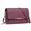 Roulens Klein Handy Umhängetasche,Damen Kleine Umhängetasche, Veganes Leder Crossbody Schultertasche Reisepass Handytasche mit Kartenschlitz Verstellbar Abnehmbar Schultergurt