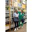 reisenthel loopshopper L frame rhombus midnight gold – Stabile Tasche mit praktischen Fächern aus recycelten PET-Flaschen – Charmantes und wasserabweisendes Design gold