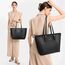 Jocose Moose Damen Handtasche Schultertasche, Vintage Leder Tasche Shopper Groß für BüRo Schule Einkauf, Geschenk mit Einer Damen Geldbörse