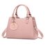 IGOLUMON Handtasche Damen Mittelgroß Tasche Leder Henkeltasche Damen-Henkeltaschen Tote Bag Handtaschen Taschen Schultertaschen Umhängetasche Schultertasche Damenhandtaschen Rosa