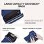 Roulens Klein Handy Umhängetasche,Damen Kleine Umhängetasche, Veganes Leder Crossbody Schultertasche Reisepass Handytasche mit Kartenschlitz Verstellbar Abnehmbar Schultergurt